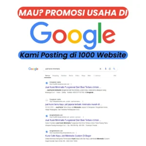 jasa promosi usaha ke 1000 website